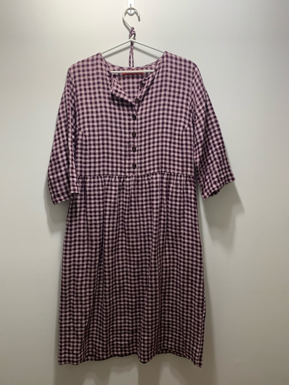 Pyne & Smith Button-Front Midi Dress